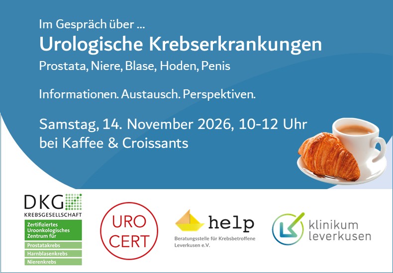 Im Gespräch über Urologische Krebserkrankungen - 14.11.26